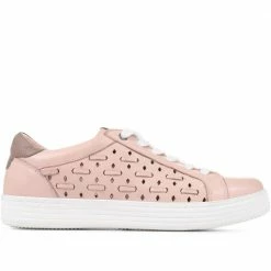 Bellissimo Lace-Up Leather Trainers - BELULUTA35011 / 322 283 24 Bellissimo Lace-Up Leather Trainers - BELULUTA35011 / 322 283
