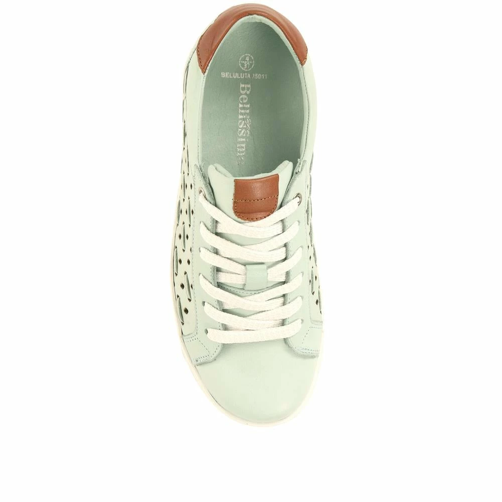 Bellissimo Lace-Up Leather Trainers - BELULUTA35011 / 322 283 15 Bellissimo Lace-Up Leather Trainers - BELULUTA35011 / 322 283
