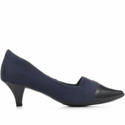 Pavers Kitten Heel Court Shoes - MAIN35003 / 322 297