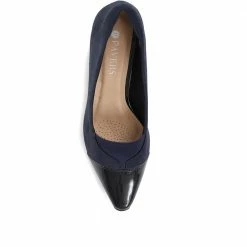 Pavers Kitten Heel Court Shoes - MAIN35003 / 322 297