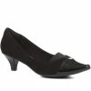 Pavers Kitten Heel Court Shoes - MAIN35003 / 322 297
