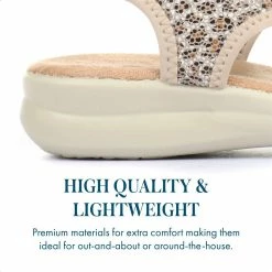 Pavers Wide Fit Leopard Print Pull-On Sandals - POLY33003 / 319 732 25 Pavers Wide Fit Leopard Print Pull-On Sandals - POLY33003 / 319 732