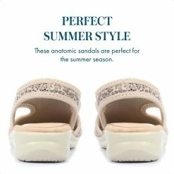 Pavers Wide Fit Leopard Print Pull-On Sandals - POLY33003 / 319 732 26 Pavers Wide Fit Leopard Print Pull-On Sandals - POLY33003 / 319 732