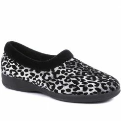 Pavers Leopard Print Ladies Full Slippers - ANAT32003 / 319 244