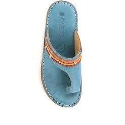 Pavers Toe-Loop Mule Sandals - CAY35007 / 321 801