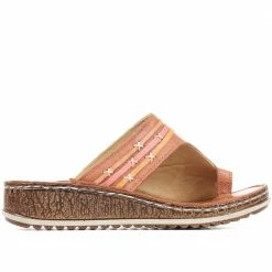 Pavers Toe-Loop Mule Sandals - CAY35007 / 321 801
