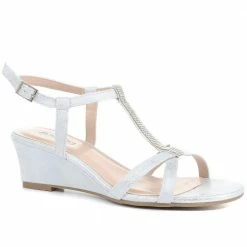 Pavers Wedge Heel Sandals - HUANG35007 / 322 264