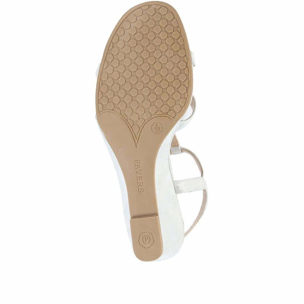 Pavers Wedge Heel Sandals - HUANG35007 / 322 264 6 Pavers Wedge Heel Sandals - HUANG35007 / 322 264