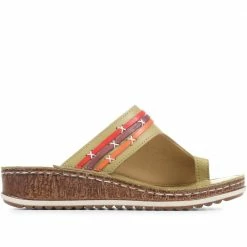 Pavers Toe-Loop Mule Sandals - CAY35007 / 321 801