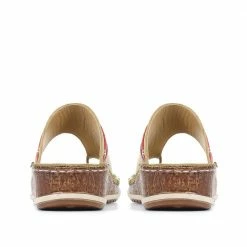 Pavers Toe-Loop Mule Sandals - CAY35007 / 321 801