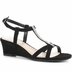 Pavers Wedge Heel Sandals - HUANG35007 / 322 264