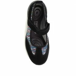 Pavers Wide Fit Adjustable Mary Jane Shoes - BRK32007 / 318 782