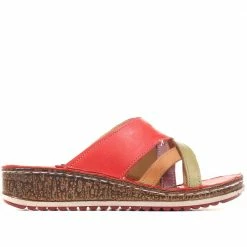 Pavers Leather Mule Sandals - CAY35005 / 321 799 16 Pavers Leather Mule Sandals - CAY35005 / 321 799