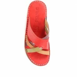 Pavers Leather Mule Sandals - CAY35005 / 321 799 18 Pavers Leather Mule Sandals - CAY35005 / 321 799