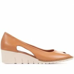Pavers Leather Wedge Pumps - KAP35007 / 322 220 Shoes
