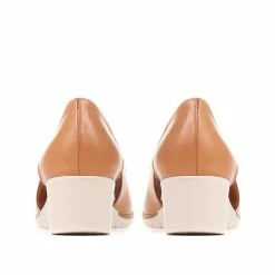 Pavers Leather Wedge Pumps - KAP35007 / 322 220 Shoes