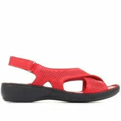 Pavers Leather Slingback Sandals - KAP35011 / 322 211