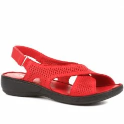 Pavers Leather Slingback Sandals - KAP35011 / 322 211