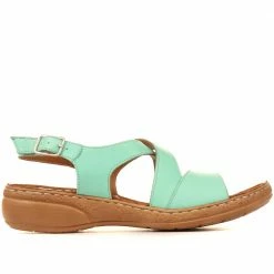 Pavers Casual Leather Slingback Sandal - GENC31005 / 318 100