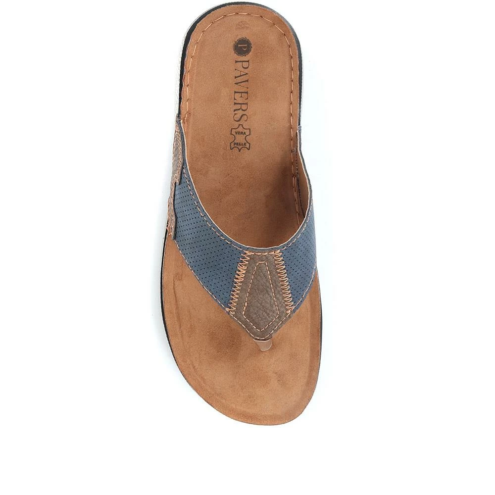 Pavers Men's Toe Post Sandals - INB35045 / 321 823 4 Pavers Men's Toe Post Sandals - INB35045 / 321 823