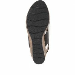 Pavers Embellished Slingback Wedge Sandals - BAIZH35051 / 321 469