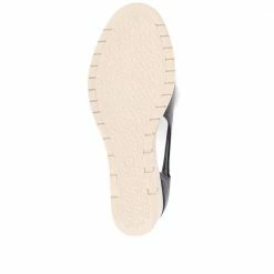 Pavers Leather Wedge Pumps - KAP35007 / 322 220 Shoes