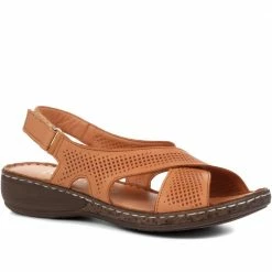 Pavers Leather Slingback Sandals - KAP35011 / 322 211