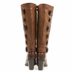 Pavers Mid-Heel Long Boot With Multiple Buttons - ATR1800 / 145 875