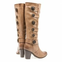 Pavers Mid-Heel Long Boot With Multiple Buttons - ATR1800 / 145 875