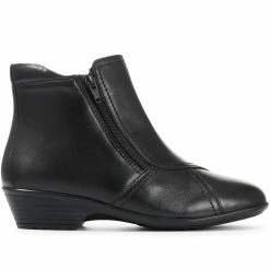 Pavers Wide Fit Leather Ladies Ankle Boot - HSKEMP1811 / 146 311 88 Pavers Wide Fit Leather Ladies Ankle Boot - HSKEMP1811 / 146 311