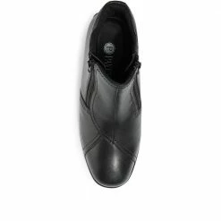 Pavers Wide Fit Leather Ladies Ankle Boot - HSKEMP1811 / 146 311 119 Pavers Wide Fit Leather Ladies Ankle Boot - HSKEMP1811 / 146 311