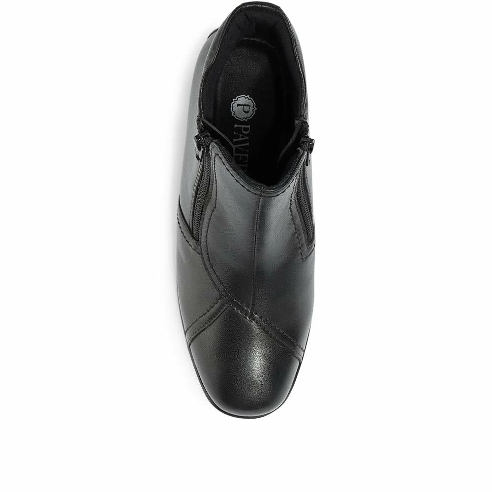 Pavers Wide Fit Leather Ladies Ankle Boot - HSKEMP1811 / 146 311 54 Pavers Wide Fit Leather Ladies Ankle Boot - HSKEMP1811 / 146 311