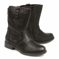 Pavers Calf Boot With Back Zip - XTIW1800 / 146 545 Boots