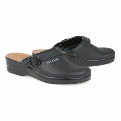 Fly Flot Wide Fit Coated Leather Anatomic Work Clog - FLYCLOG2008 / 301 569 52 Fly Flot Wide Fit Coated Leather Anatomic Work Clog - FLYCLOG2008 / 301 569