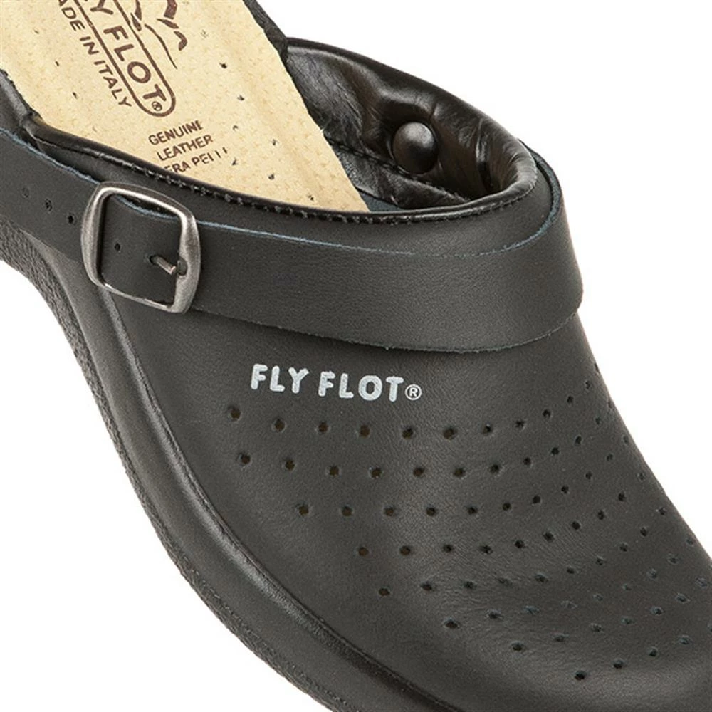 Fly Flot Wide Fit Coated Leather Anatomic Work Clog - FLYCLOG2008 / 301 569 25 Fly Flot Wide Fit Coated Leather Anatomic Work Clog - FLYCLOG2008 / 301 569