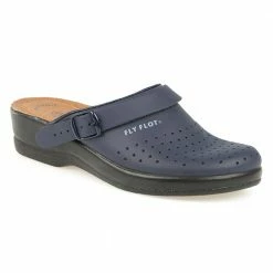 Fly Flot Wide Fit Coated Leather Anatomic Work Clog - FLYCLOG2008 / 301 569