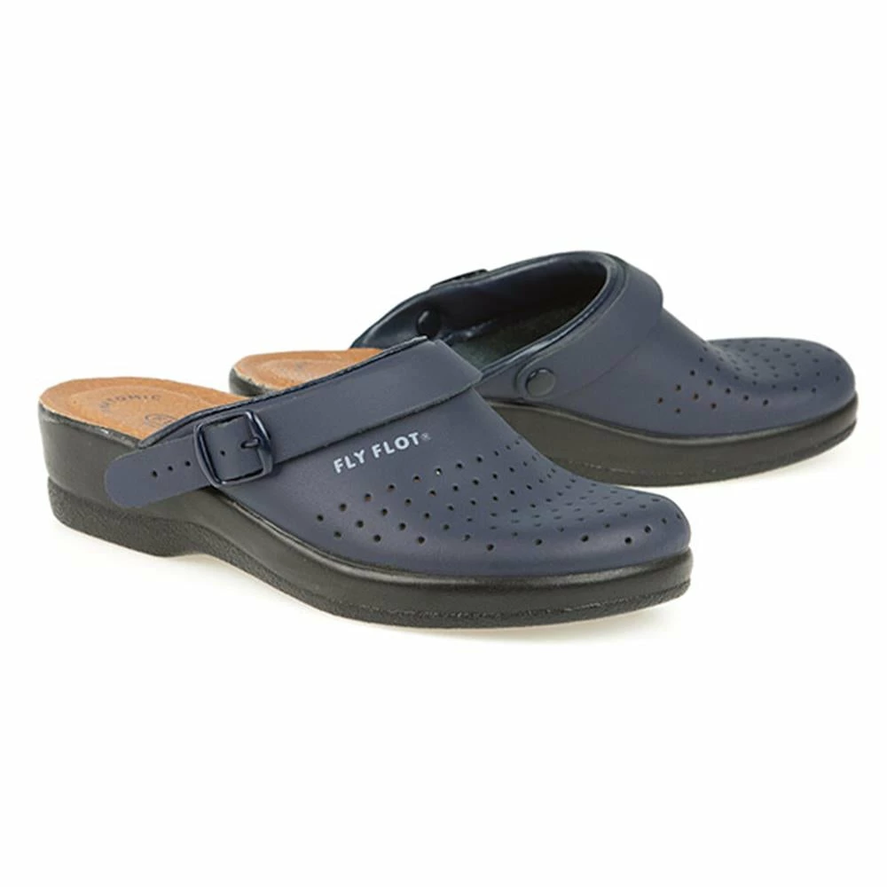 Fly Flot Wide Fit Coated Leather Anatomic Work Clog - FLYCLOG2008 / 301 569 8 Fly Flot Wide Fit Coated Leather Anatomic Work Clog - FLYCLOG2008 / 301 569