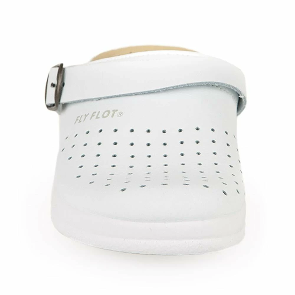 Fly Flot Wide Fit Coated Leather Anatomic Work Clog - FLYCLOG2008 / 301 569 15 Fly Flot Wide Fit Coated Leather Anatomic Work Clog - FLYCLOG2008 / 301 569