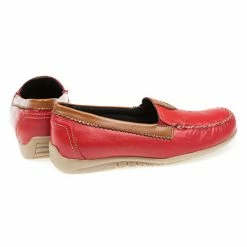 Pavers Leather Moccasin With Contrasting Trim - KEMP1752 / 126 432 24 Pavers Leather Moccasin With Contrasting Trim - KEMP1752 / 126 432
