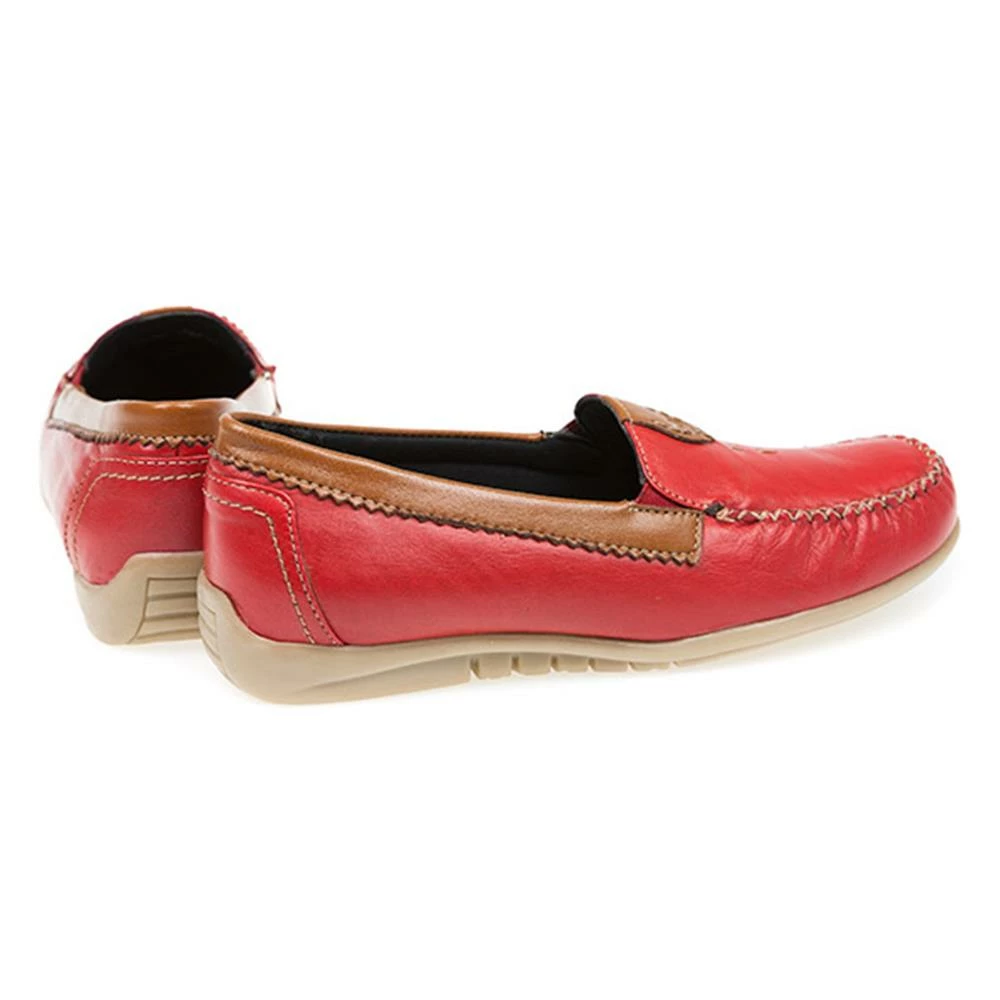 Pavers Leather Moccasin With Contrasting Trim - KEMP1752 / 126 432 4 Pavers Leather Moccasin With Contrasting Trim - KEMP1752 / 126 432
