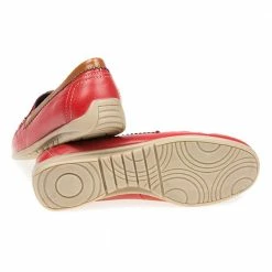 Pavers Leather Moccasin With Contrasting Trim - KEMP1752 / 126 432 27 Pavers Leather Moccasin With Contrasting Trim - KEMP1752 / 126 432