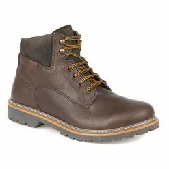 Pavers Wide Fit Leather Lace Up Boots - SHAFI2205 / 306 368 Casual