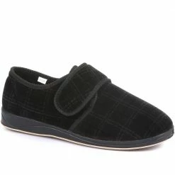 Pavers Antibacterial Men's Navy Slippers - QING2207 / 305 627 / 305 627