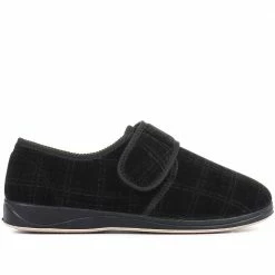 Pavers Antibacterial Men's Navy Slippers - QING2207 / 305 627 / 305 627