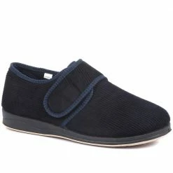 Pavers Antibacterial Men's Navy Slippers - QING2207 / 305 627 / 305 627