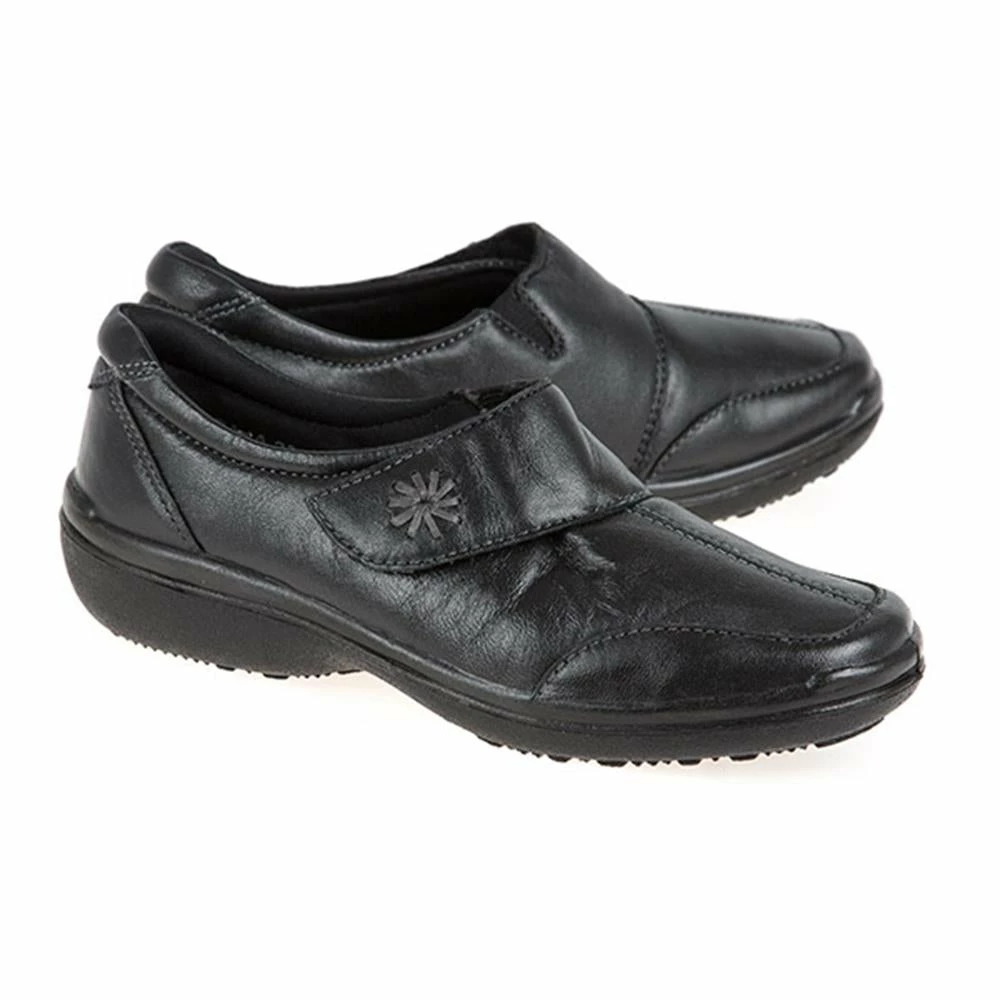 Pavers Shoes Extra Wide Leather Touch Fasten Shoe - RAJA2305 / 307 957 2 Pavers Shoes Extra Wide Leather Touch Fasten Shoe - RAJA2305 / 307 957