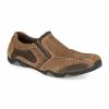Pavers Men's Brown Leather Slip On Shoe - SHI2303 / 307 381 / 307 381 Shoes