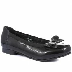 Pavers Shoes Wider Fit Leather Pump - KEM24005 / 308 376