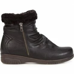 Pavers Ankle Boot With Slouch Effect & Trim - WBINS1800 / 127 077