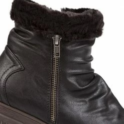 Pavers Ankle Boot With Slouch Effect & Trim - WBINS1800 / 127 077 93 Pavers Ankle Boot With Slouch Effect & Trim - WBINS1800 / 127 077